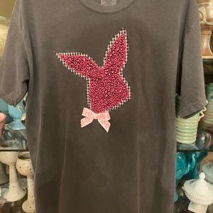 New Short Sleeve appliquéd Comfort Colors shirt!